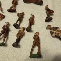 Lotto soldatini pasta inglesi ww1 Japan e elastoli