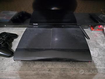 Ps3 super slim 500gb con volante trustmaster e gio