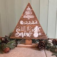 Albero di natale in legno