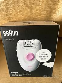 Braun Silk-épil 1 Epilatore Elettrico Donna