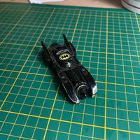 Vintage 1989 Batmobile 1:64 Scale Batman