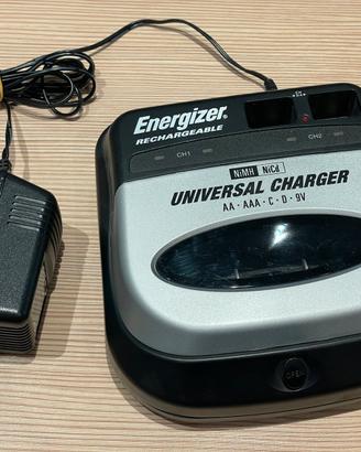 Carica batterie stilo, mini stilo, torcia e 9v