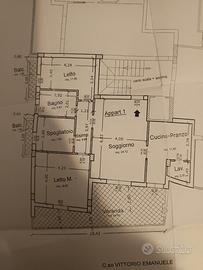 Appartamento luminoso ad angolo a Comiso