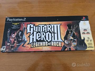 Guitar Hero 2-3 - gioco + controller PS2