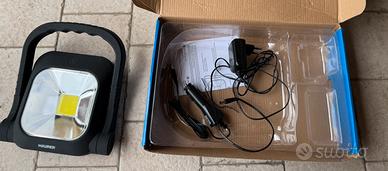 Lampada a led portatile con batteria ricaricabile