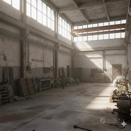 Capannone uso deposito - produttivo