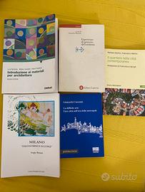 Libri vari architettura