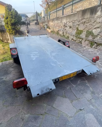 Rimorchio carrello auto e quad 860kg Ellebi
