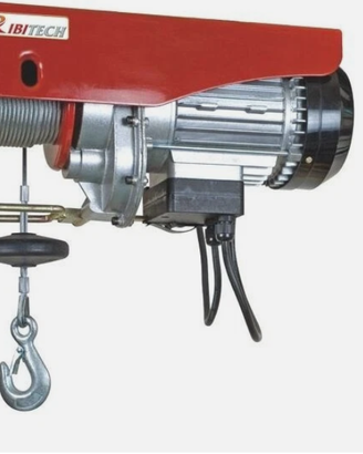 Paranco/verricello 990 Kg NUOVO uso domestico