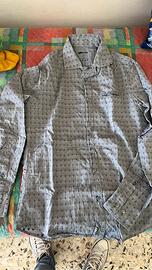 Camicia Gas cotone grigia uomo taglia s