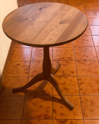 Tavolino tondo Dalom IKEA color noce