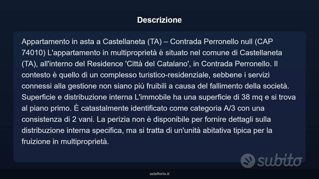 Appartamento – TA - Vista 3