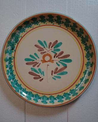Piatto Pizza in Ceramica di Caltagirone del 1995