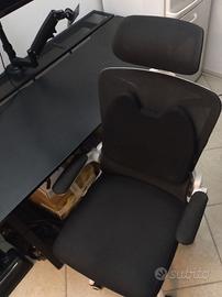 Scrivania + Sedia da Gaming! Eccellenti! Montati!