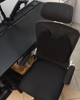 Scrivania + Sedia da Gaming! Eccellenti! Montati!