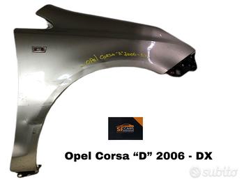 PARAFANGO ANTERIORE DESTRO OPEL Corsa D 5P 1Â° Ser