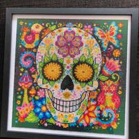 Teschio Messicano fatto a mano Diamond Painting