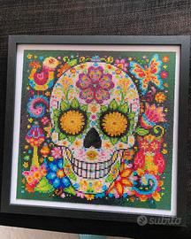 Teschio Messicano fatto a mano Diamond Painting
