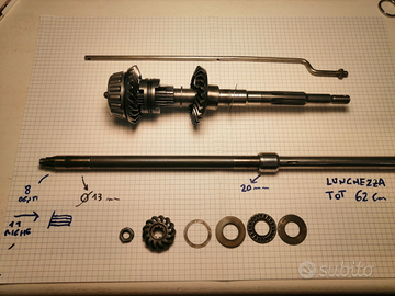 Ricambi piede yamaha 9.9/15cv