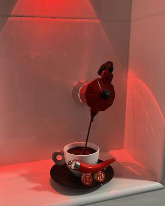 Caffettiera Scaramantica Porta Fortuna