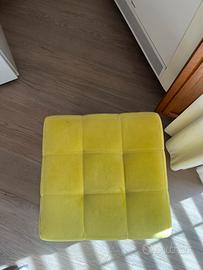 pouf giallo