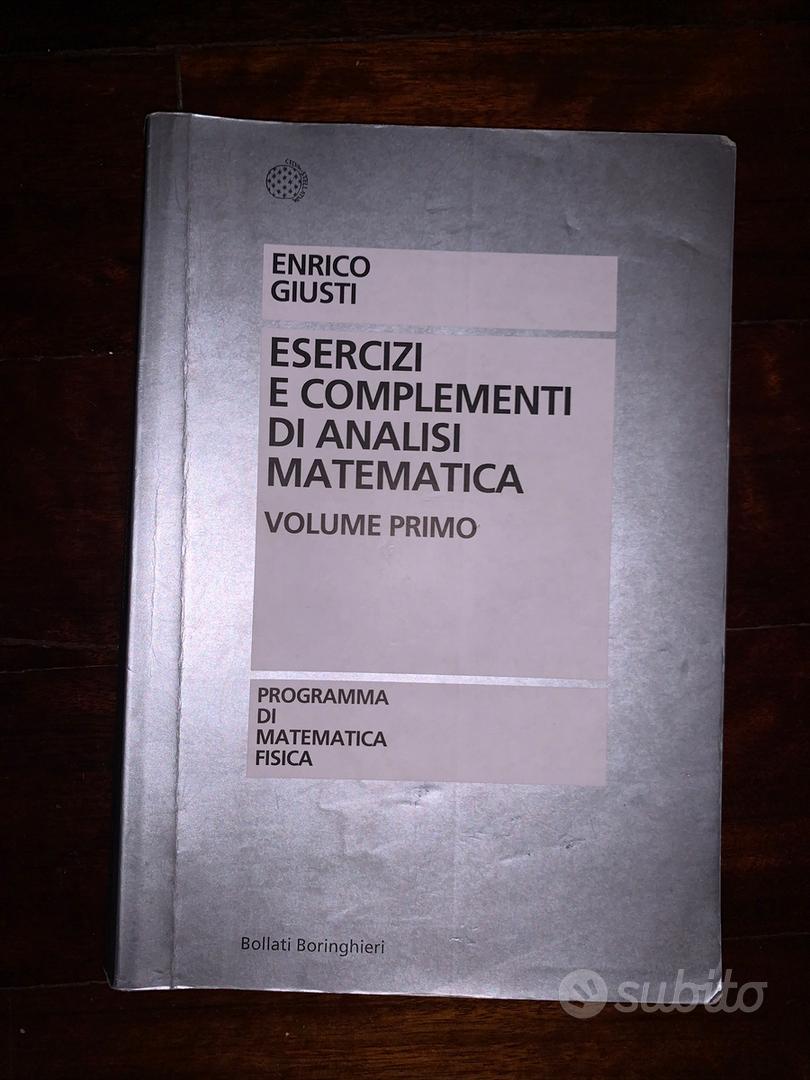 Set completo Analisi Matematica 1 di Enrico Giusti - Libri e Riviste In  vendita a Padova