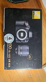 Nikon d3200 +  18-105 Vr kit