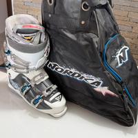 Scarponi sci completi di borsa