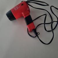 Asciugacapelli da viaggio rosso