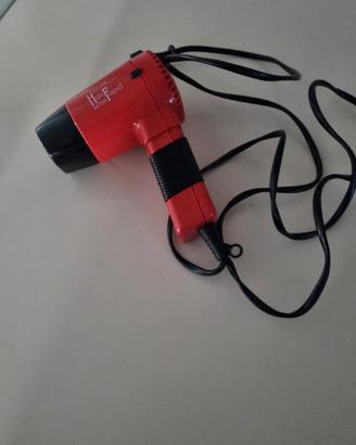 Asciugacapelli da viaggio rosso