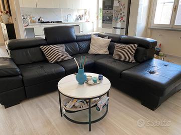 divano in vera pelle dondi salotti