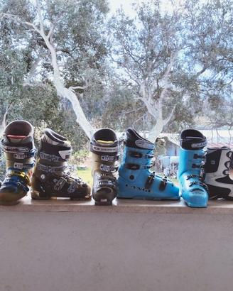 Scarponi vari da sci snowboard sabaudia