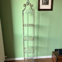 Etagere in ferro battuto vintage