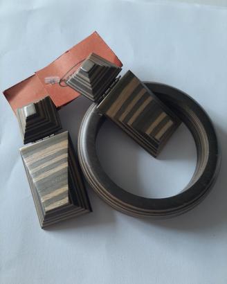 Parure Orecchini con bracciale Missoni vintage leg