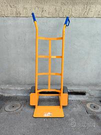 Carrello a due ruote porta tutto trasporti