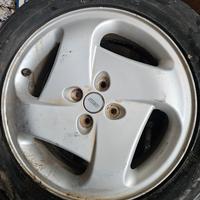4 cerchi in lega 16" fiat coupè