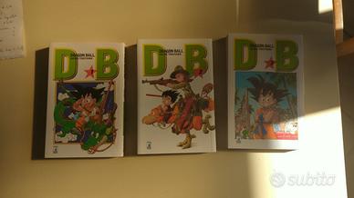 Dragonball manga volumi 1-3
