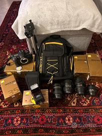 Nikon D7000 + accessori vari