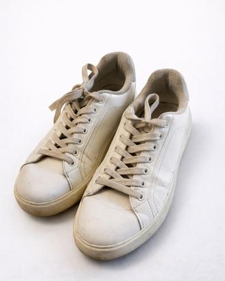 Sneakers Pull&Bear bianche – stile casual