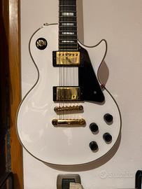 Epiphone Les Paul custom Alpine White