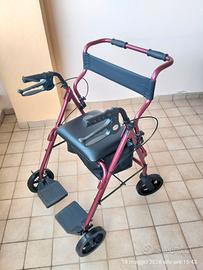 Deambulatore bariatico 160kg Wimed Rolly-2