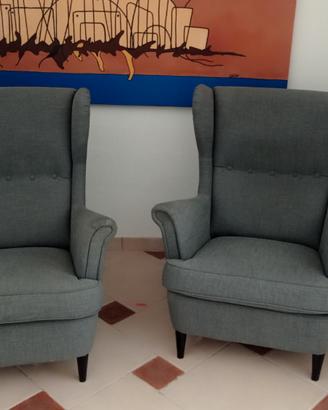 Due poltrone e chaise longue