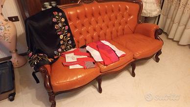 Salotto in pelle