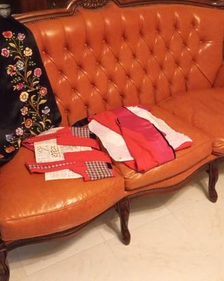 Salotto in pelle