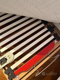 Letto 2 Reti ergonomiche + 2 materassi  Memory