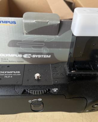 Impugnatura OLYMPUS HLD-4 nuova con batteria