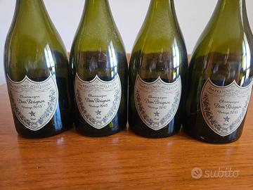 Dom perignon vintage 4 pezzi con piccoli segni 