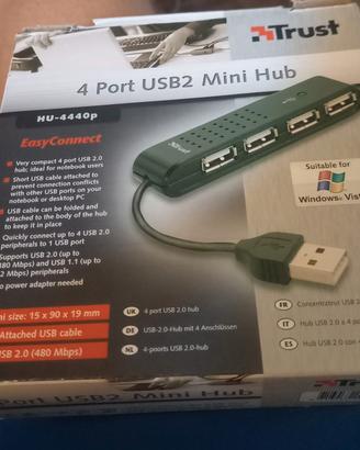 Espansione Usb2 Trust 4 Port