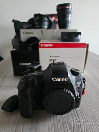 Kit completo Canon 6d con borsa e obiettivi 