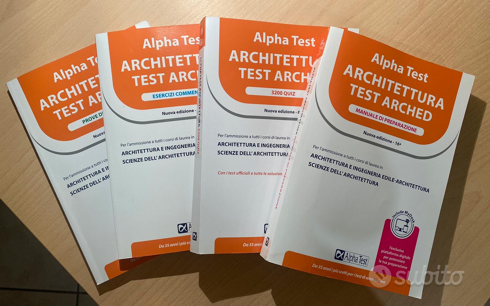 Alpha test architettura - Libri e Riviste In vendita a Enna